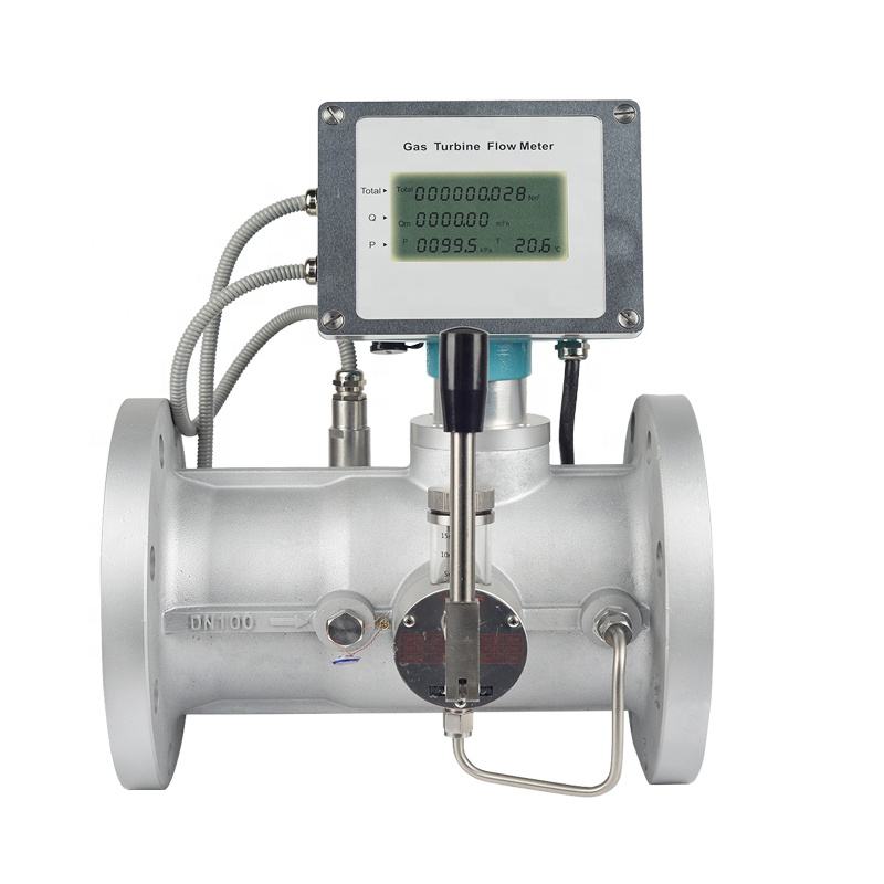 High Quality LPG Gas Turbine Flowmeter with Temperature Pressure Compensation Turbine Flow Meter