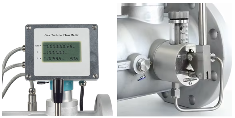 High Quality LPG Gas Turbine Flowmeter with Temperature Pressure Compensation Turbine Flow Meter